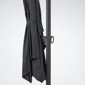 IKEA SEGLARÖ Umbrela de soare, antracit/inclinat, 330x240 cm
