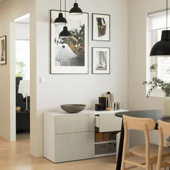 IKEA SELSVIKEN Front usa/sertar, lucios bej, 60x38 cm