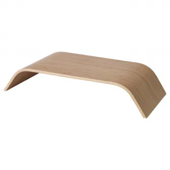 IKEA SIGFINN Suport monitor, inaltime fixa, furnir bambus
