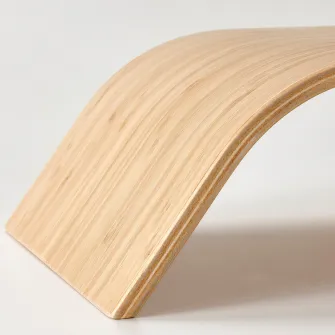 IKEA SIGFINN Suport monitor, inaltime fixa, furnir bambus