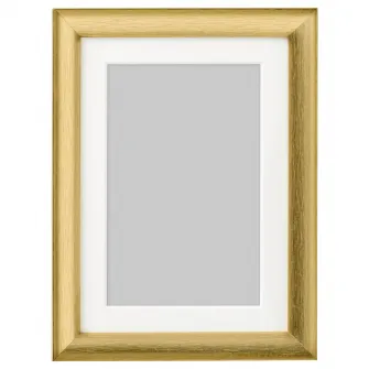 IKEA SILVERHÖJDEN Rama, auriu, 13x18 cm