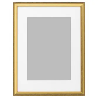IKEA SILVERHÖJDEN Rama, auriu, 30x40 cm