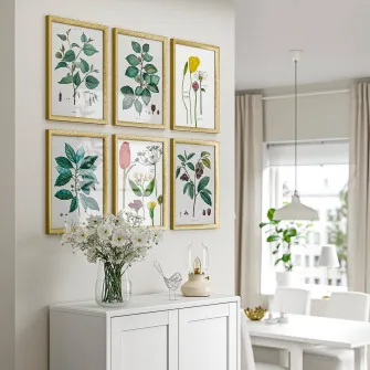IKEA SILVERHÖJDEN Rama, auriu, 40x50 cm