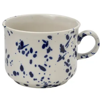 IKEA SILVERSIDA Cana, cu model/albastru, 40 cl