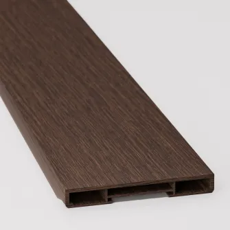 IKEA SINARP Plinta, maro aspect lemn, 220x8 cm