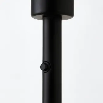 IKEA SKAFTET Baza lampadar, negru