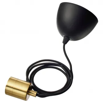 IKEA SKAFTET Set cablaj lampa, textil alamit, 1.4 m