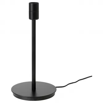 IKEA SKAFTET Baza veioza, negru, 30 cm
