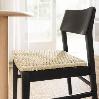 IKEA SKANSNÄS Scaun, negru fag