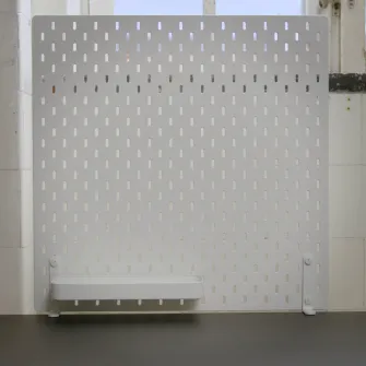 IKEA SKÅDIS Polita, alb