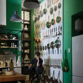 IKEA SKÅDIS Panou perforat, alb, 56x56 cm