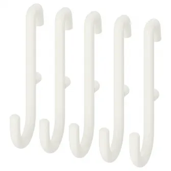 IKEA SKÅDIS Carlig, alb