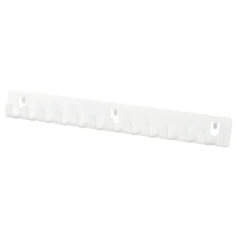 IKEA SKÅDIS Cuier carlige, alb