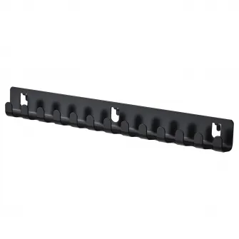 IKEA SKÅDIS Cuier carlige, negru