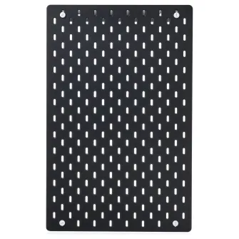 IKEA SKÅDIS Panou perforat, negru, 36x56 cm