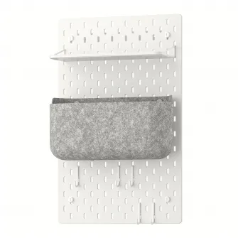 IKEA SKÅDIS Panou perforat/suport