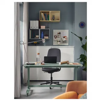 IKEA SKÅDIS Panou perforat/suport, alb, 56x56 cm