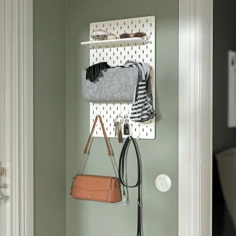 IKEA SKÅDIS Panou perforat/suport