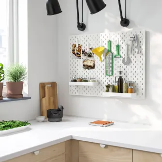 IKEA SKÅDIS Panou perforat/suport