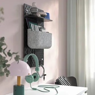 IKEA SKÅDIS Panou perforat/suport