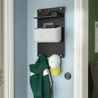 IKEA SKÅDIS Panou perforat/suport