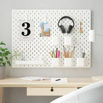 IKEA SKÅDIS Panou perforat/suport