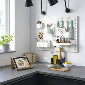 IKEA SKÅDIS Panou perforat/suport
