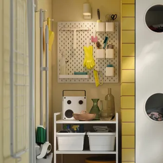 IKEA SKÅDIS Panou perforat/suport