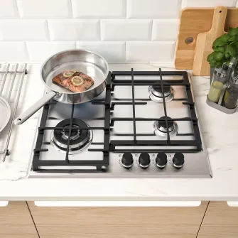 IKEA SKÅLAN Plita pe gaz, IKEA 300 inox, 59 cm