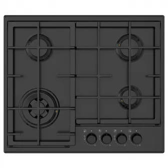 IKEA SKÅLAN Plita pe gaz, IKEA 300 negru, 59 cm
