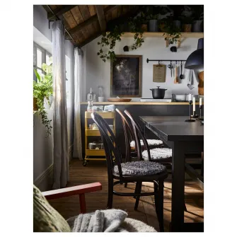 IKEA SKOGSBO Scaun, maro-i