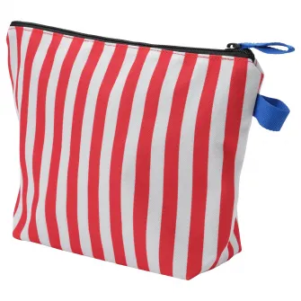 IKEA SKOGSSALLAT Trusa toaleta, rosu/alb/dungat