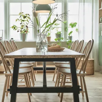IKEA SKOGSTA Scaun, acacia