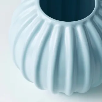IKEA SKOGSTUNDRA Vaza, bleu, 15 cm