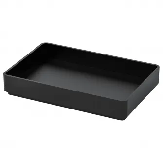 IKEA SKOGSVIKEN Tava, negru, 10x15 cm