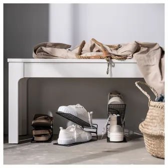IKEA SKOSTALL Organizator pantofi, negru, 11x19x27 cm