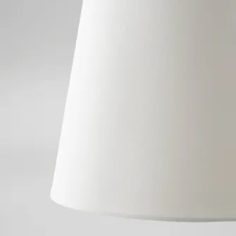 IKEA SKOTTORP Abajur, alb, 42 cm