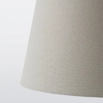 IKEA SKOTTORP / SKAFTET Lampadar, arcuit, gri