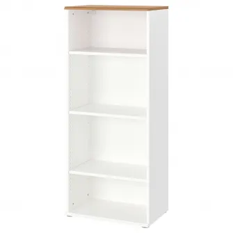 IKEA SKRUVBY Biblioteca, alb, 60x140 cm