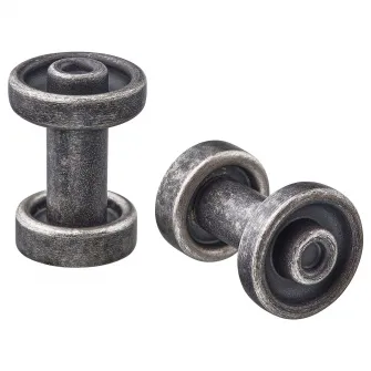 IKEA SKRUVSHULT Maner, antracit, 18 mm