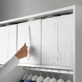 IKEA SKUBB Cutie, alb, 31x55x33 cm