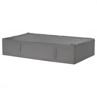 IKEA SKUBB Cutie depozitare, gri inchis, 90x53x19 cm