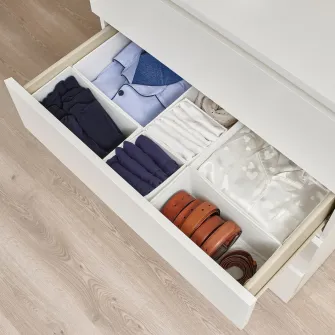 IKEA SKUBB Cutie, set 6 buc., alb