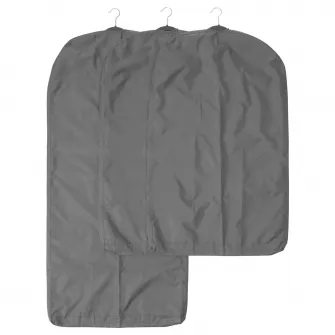 IKEA SKUBB Set 3 huse haine, gri inchis