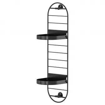 IKEA SKUGGRÖNA Suport plante pe perete, negru, 54 cm