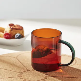 IKEA SKUGGSTUBB Cana, diverse culori maro/verde, 41 cl