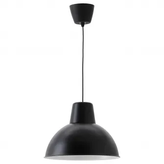 IKEA SKURUP Lustra, negru, 38 cm