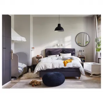 IKEA SKURUP Lustra, negru, 38 cm