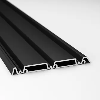 IKEA SKYTTA Sina cadru usa glisanta, 3 sine negru