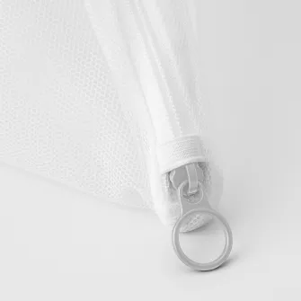 IKEA SLIBB Sac de spalat rufe, 2 bucati, alb/gri